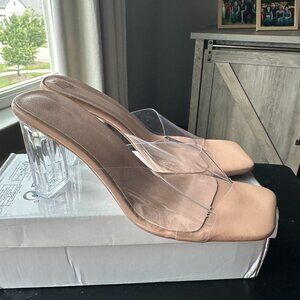 BRAND NEW NUDE HEELS